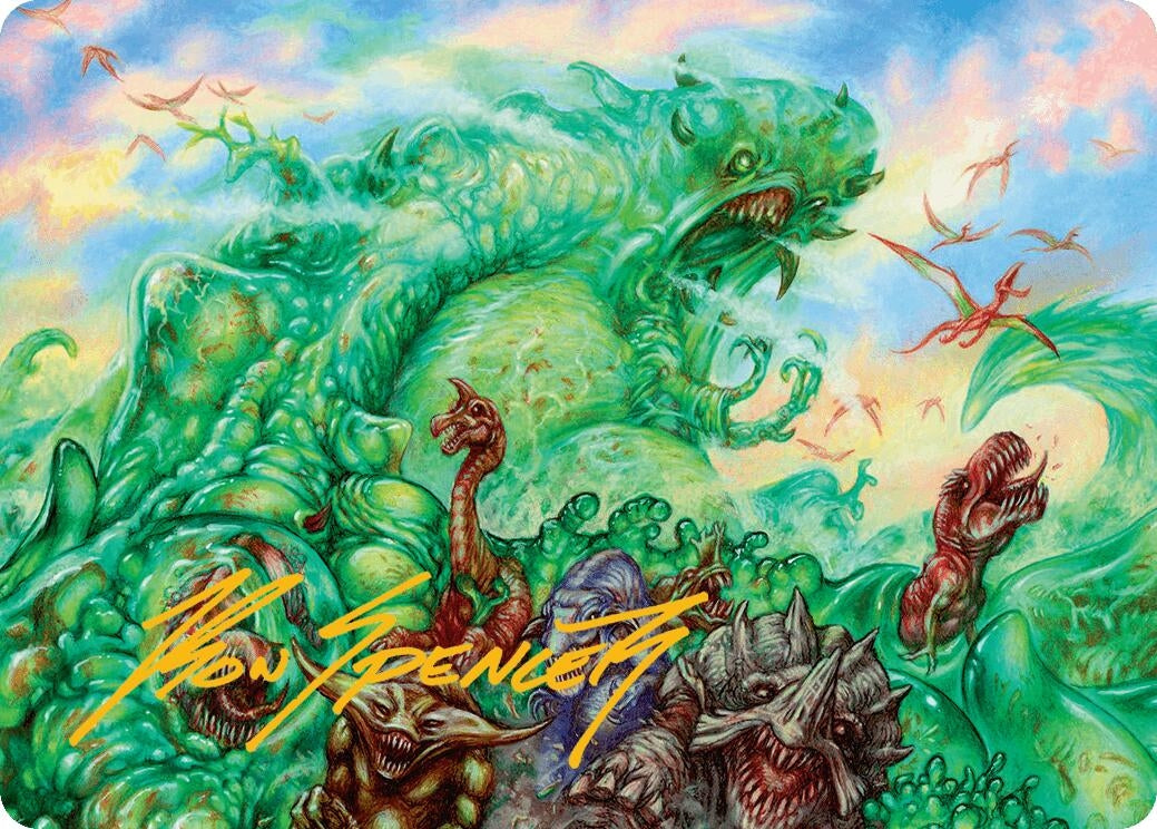 Image for Mimeoplasm, Revered One Art Card (Gold-Stamped Signature) (28) [Aetherdrift] - Magic: The Gathering