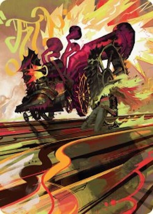 Image for Rocketeer Boostbuggy Art Card (49) [Aetherdrift] - Magic: The Gathering