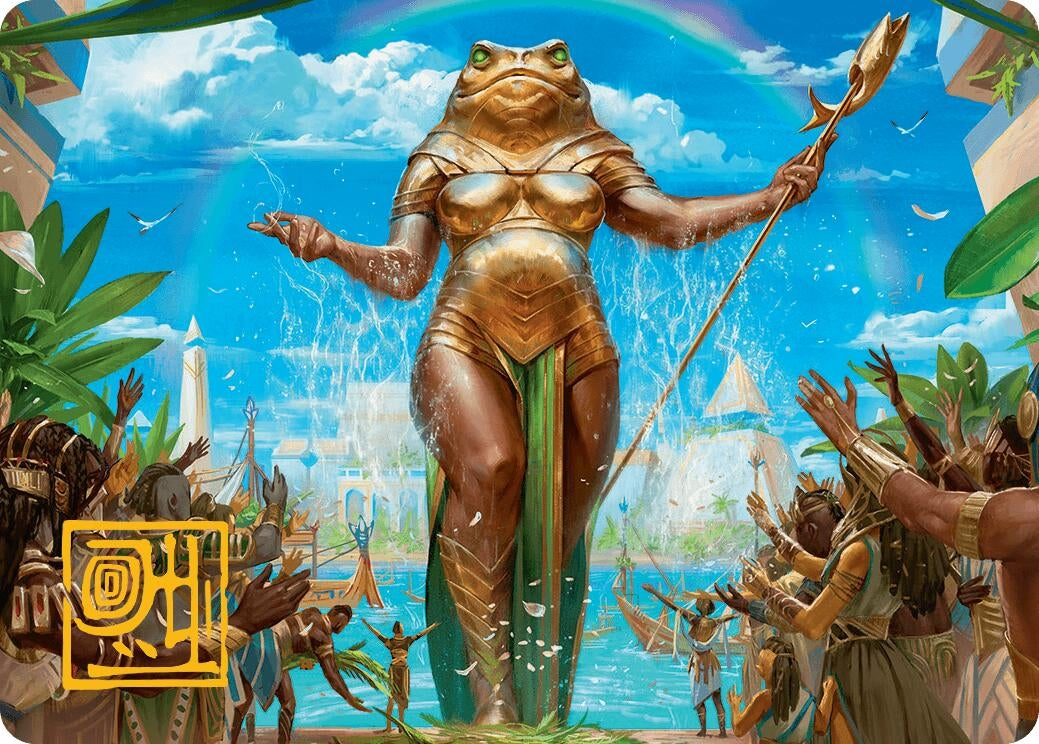 Image for Sab-Sunen, Luxa Embodied Art Card (Gold-Stamped Signature) (33) [Aetherdrift] - Magic: The Gathering