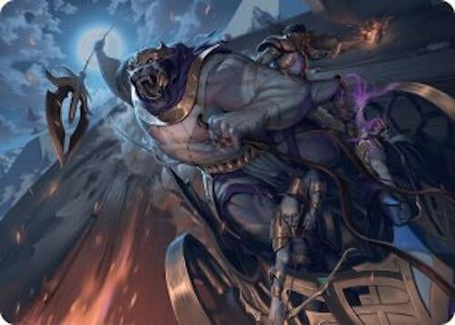 Image for Zahur, Glory's Past Art Card (10) [Aetherdrift] - Magic: The Gathering