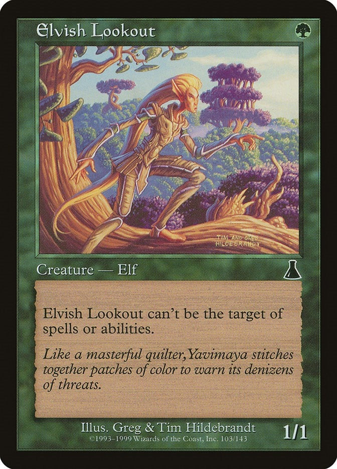 Image for Elvish Lookout (103) [Urza's Destiny] - Magic: The Gathering