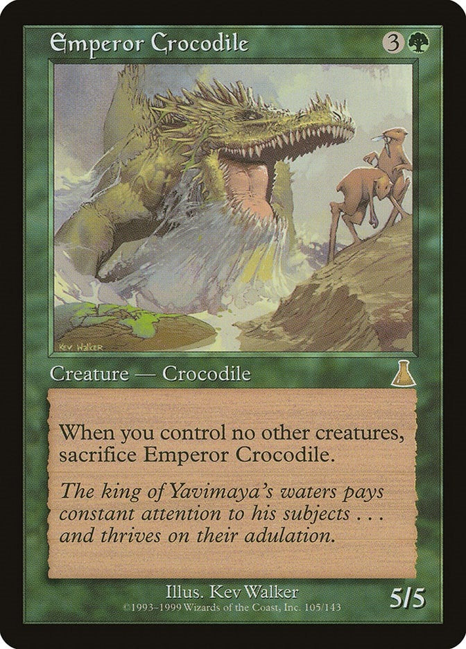 Image for Emperor Crocodile (105) [Urza's Destiny] - Magic: The Gathering
