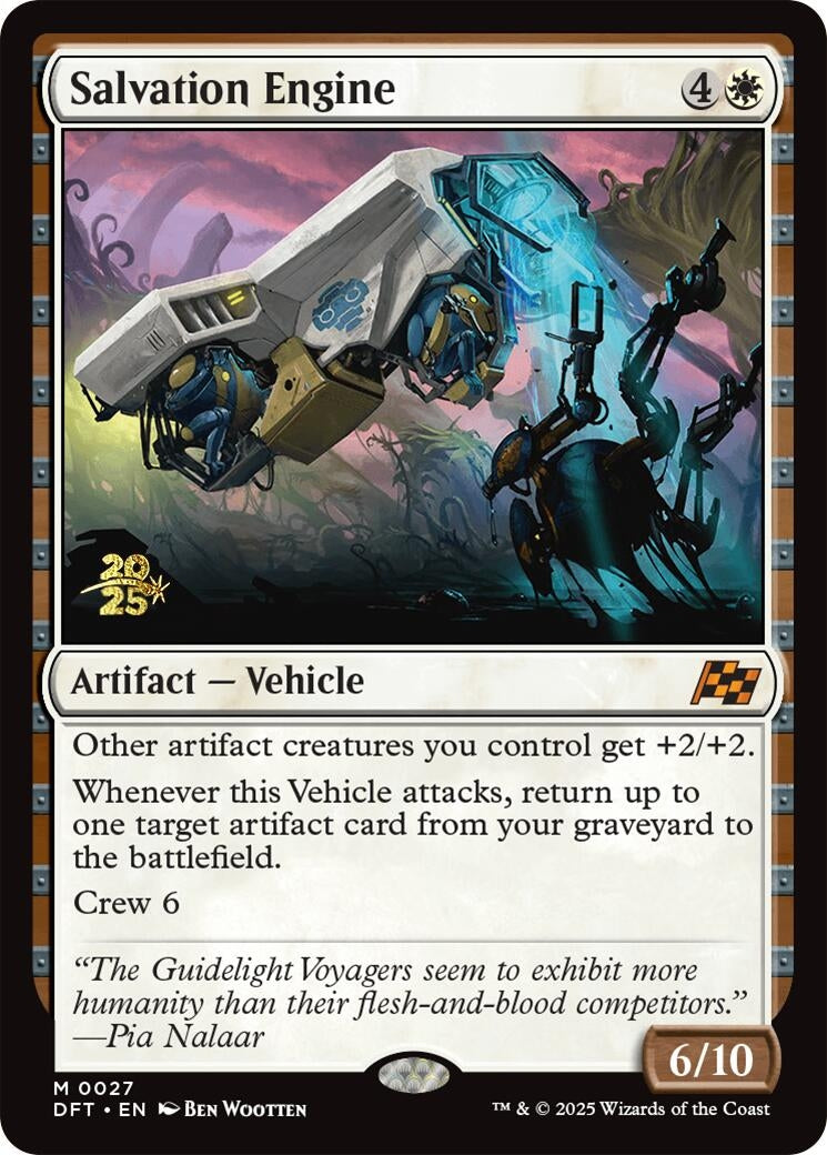 Image for Salvation Engine (27) [Prerelease Cards] - Magic: The Gathering