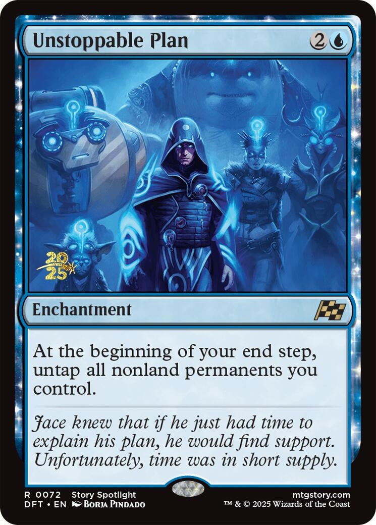 Image for Unstoppable Plan (72) [Prerelease Cards] - Magic: The Gathering