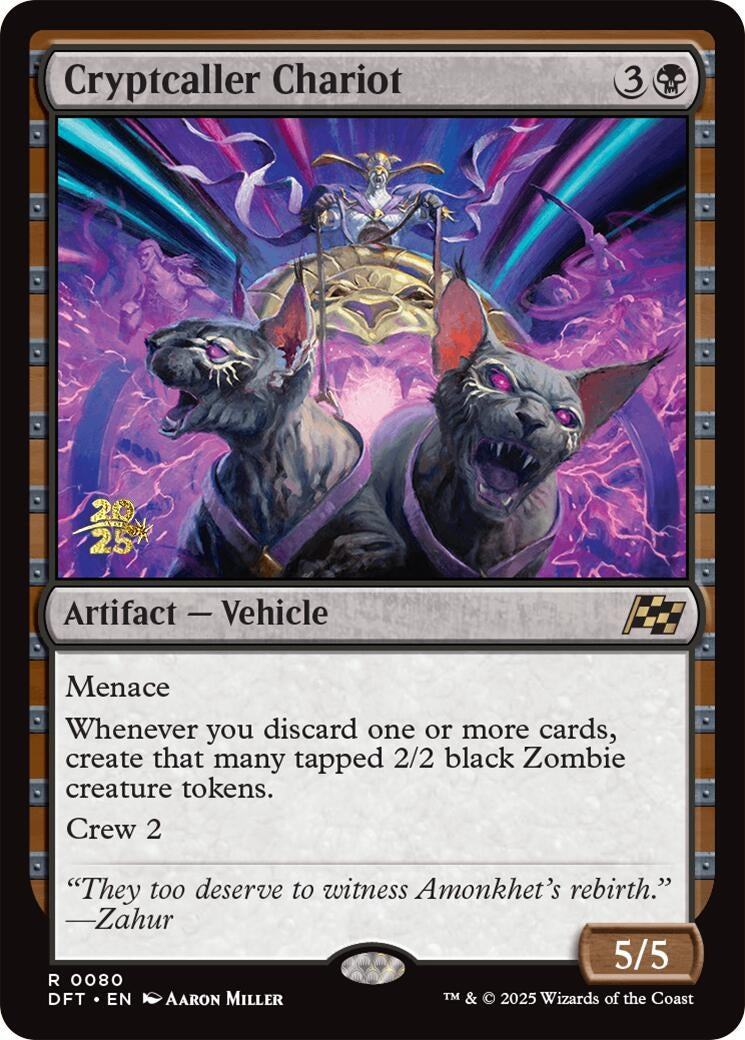 Image for Cryptcaller Chariot (80) [Prerelease Cards] - Magic: The Gathering