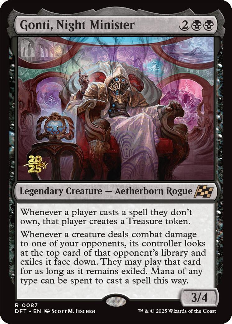 Image for Gonti, Night Minister (87) [Prerelease Cards] - Magic: The Gathering