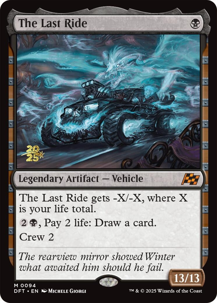 Image for The Last Ride (94) [Prerelease Cards] - Magic: The Gathering