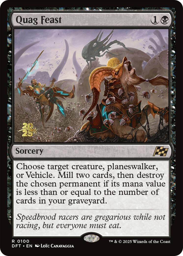 Image for Quag Feast (100) [Prerelease Cards] - Magic: The Gathering