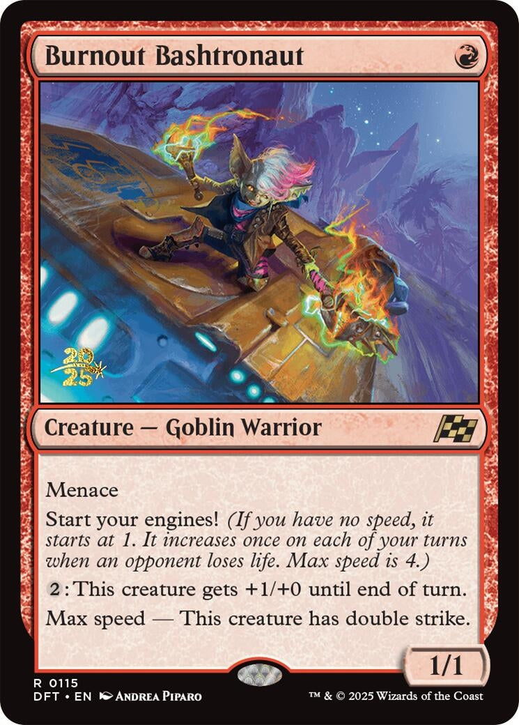 Image for Burnout Bashtronaut (115) [Prerelease Cards] - Magic: The Gathering
