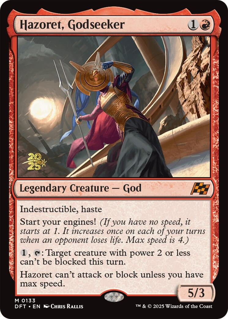 Image for Hazoret, Godseeker (133) [Prerelease Cards] - Magic: The Gathering