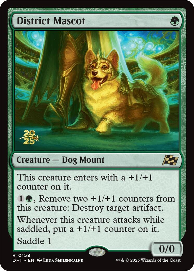 Image for District Mascot (158) [Prerelease Cards] - Magic: The Gathering