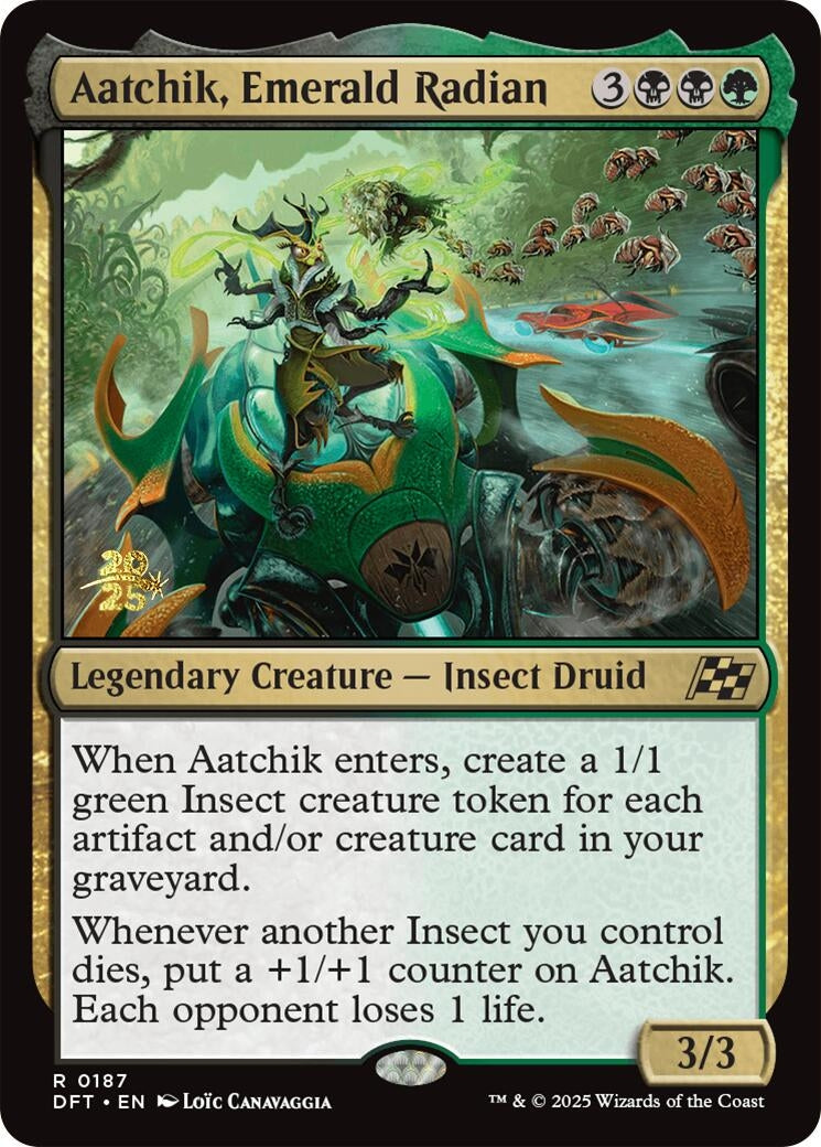 Image for Aatchik, Emerald Radian (187) [Prerelease Cards] - Magic: The Gathering