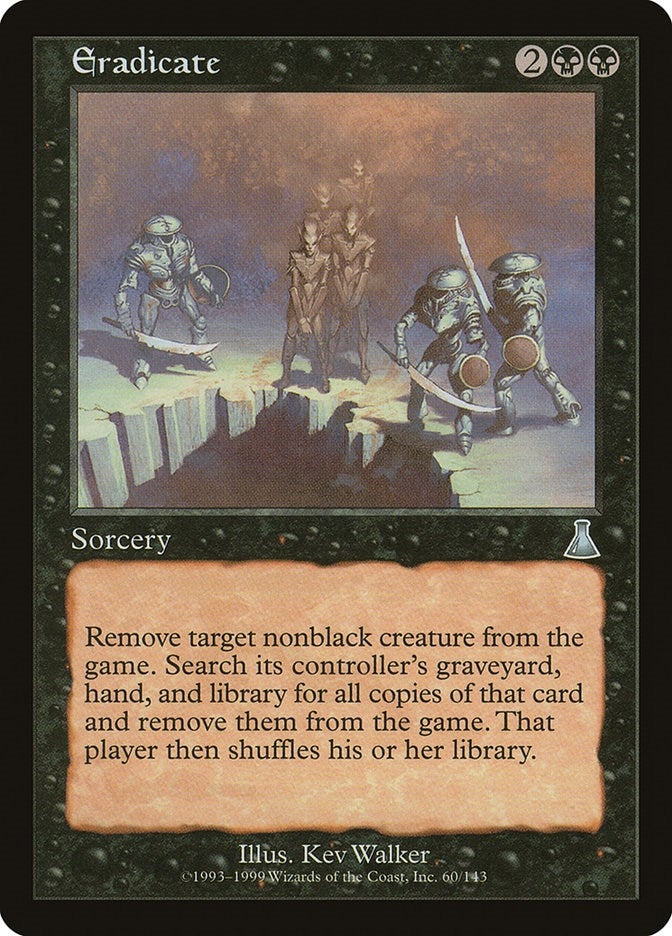 Image for Eradicate (60) [Urza's Destiny] - Magic: The Gathering