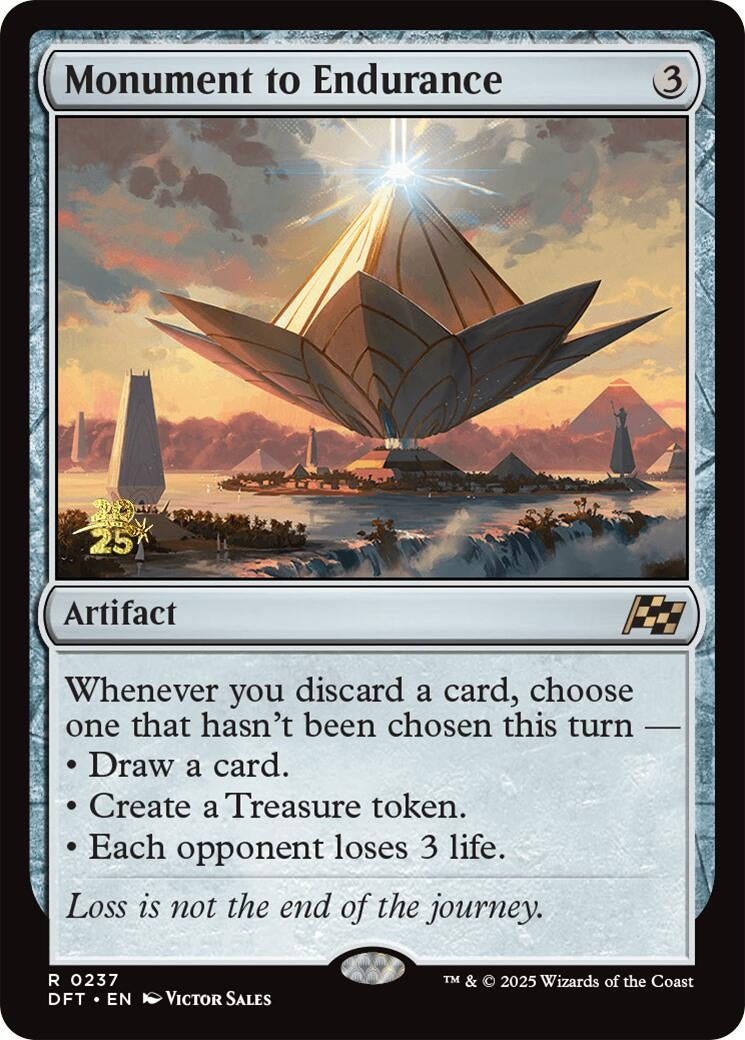 Image for Monument to Endurance (237) [Prerelease Cards] - Magic: The Gathering