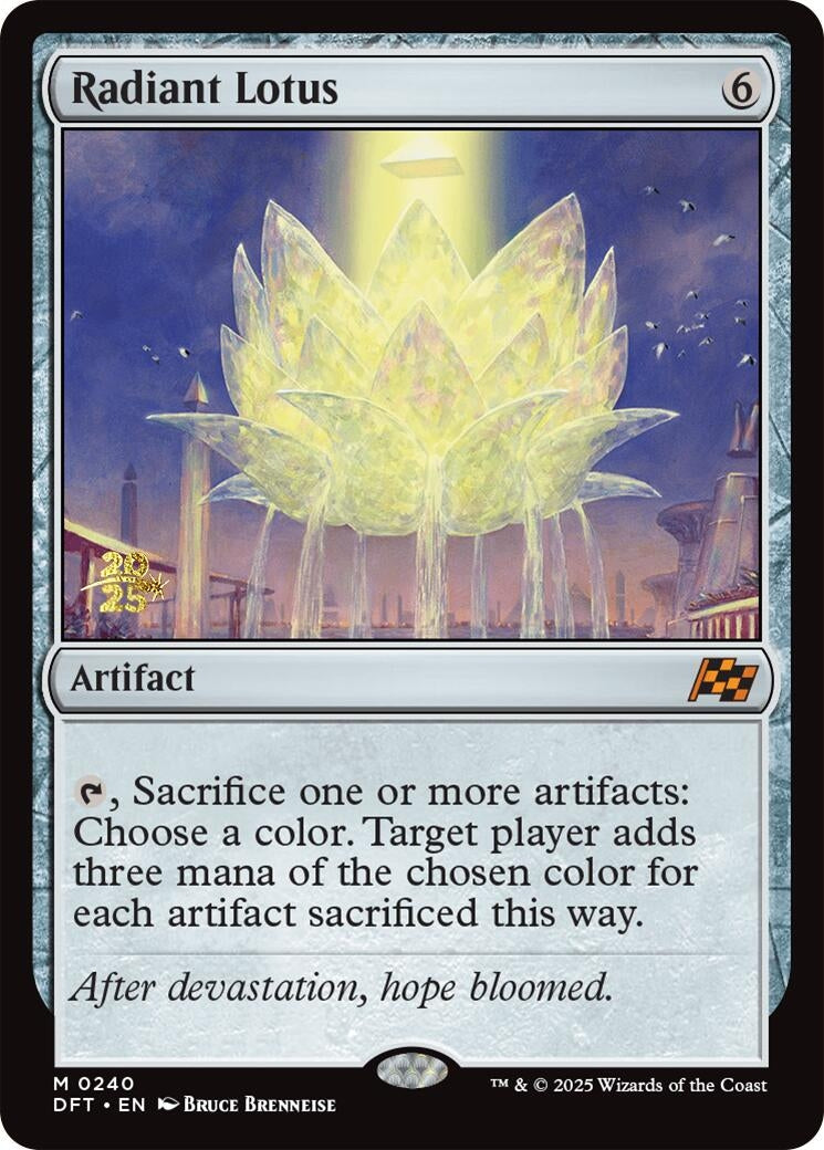 Image for Radiant Lotus (240) [Prerelease Cards] - Magic: The Gathering
