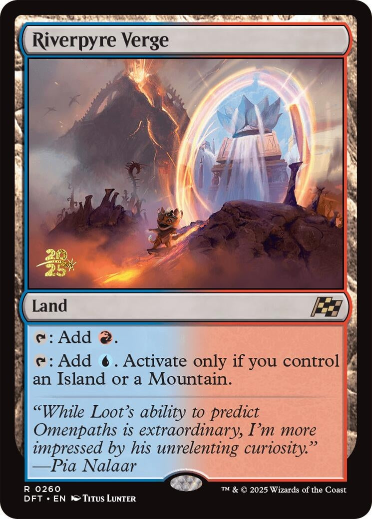 Image for Riverpyre Verge (260) [Prerelease Cards] - Magic: The Gathering