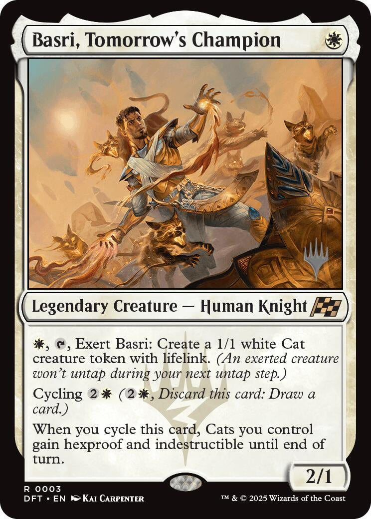 Image for Basri, Tomorrow's Champion (3) [Aetherdrift] - Magic: The Gathering