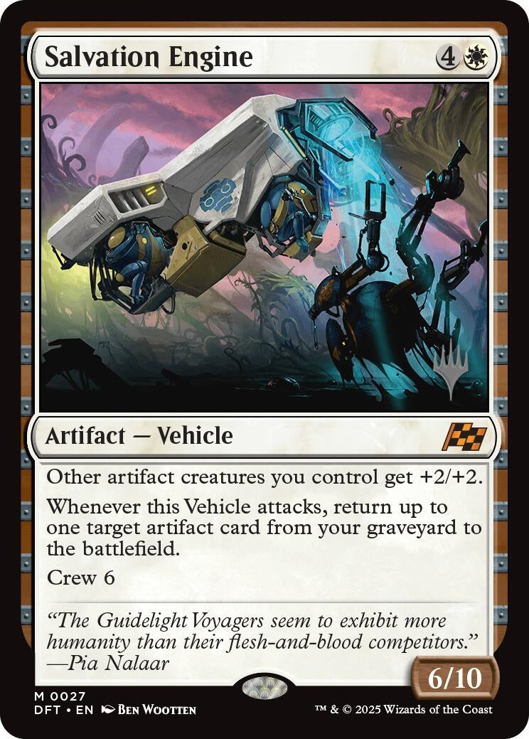 Image for Salvation Engine (27) [Aetherdrift] - Magic: The Gathering