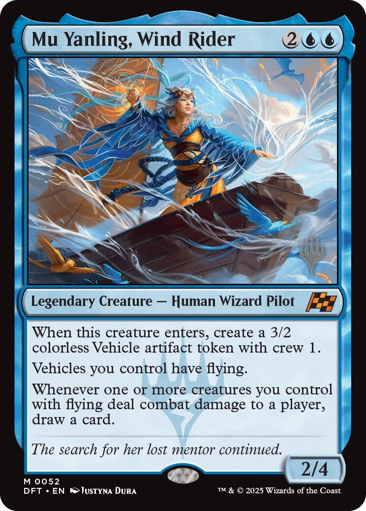 Image for Mu Yanling, Wind Rider (52) [Aetherdrift] - Magic: The Gathering