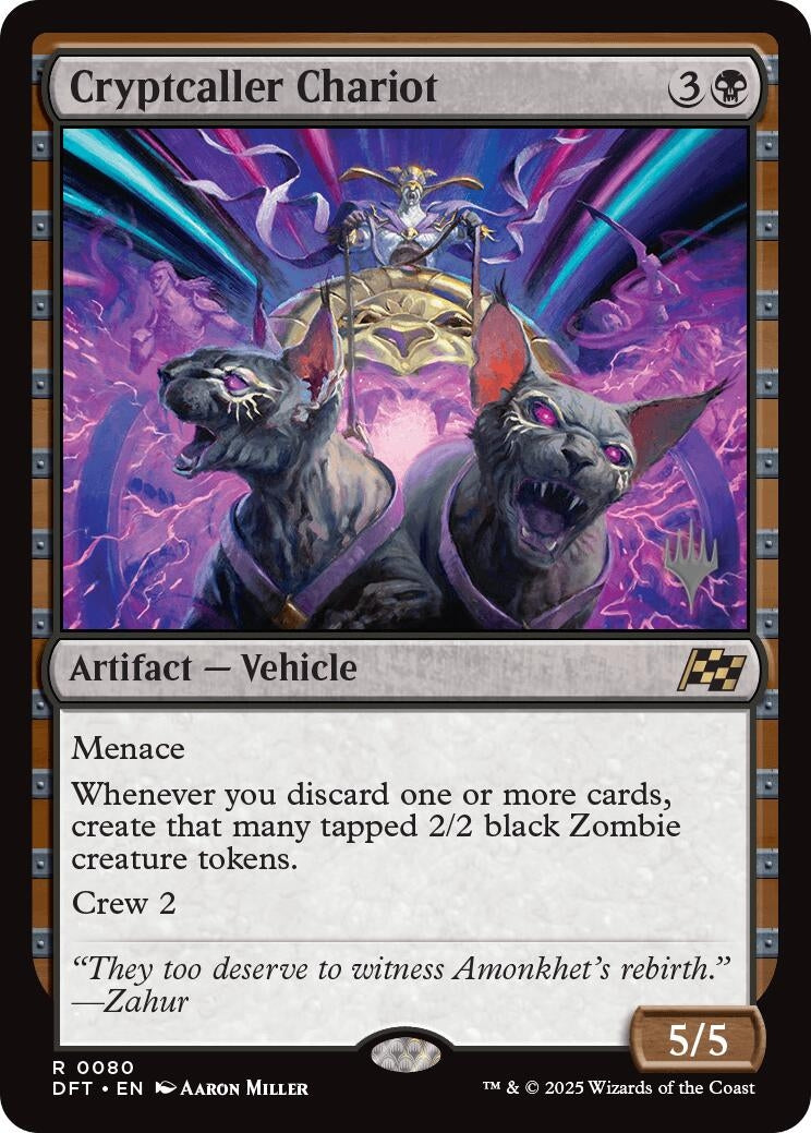 Cryptcaller Chariot (80) [Promo Pack: Aetherdrift]