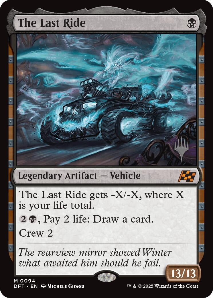 Image for The Last Ride (94) [Aetherdrift] - Magic: The Gathering