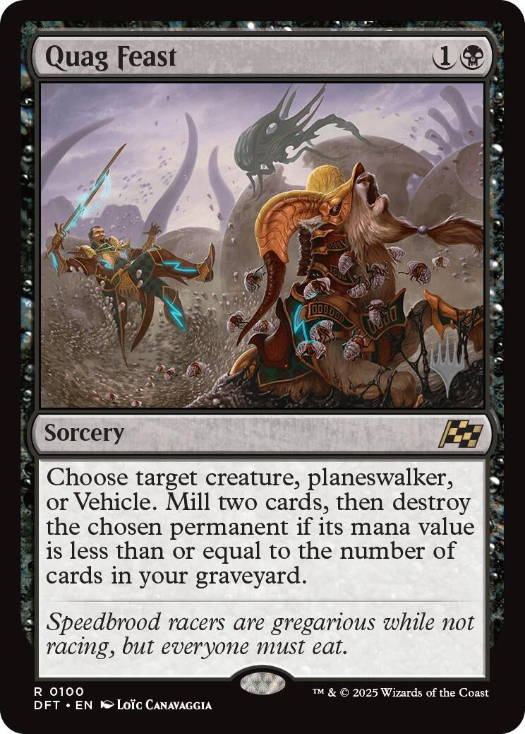 Image for Quag Feast (100) [Aetherdrift] - Magic: The Gathering