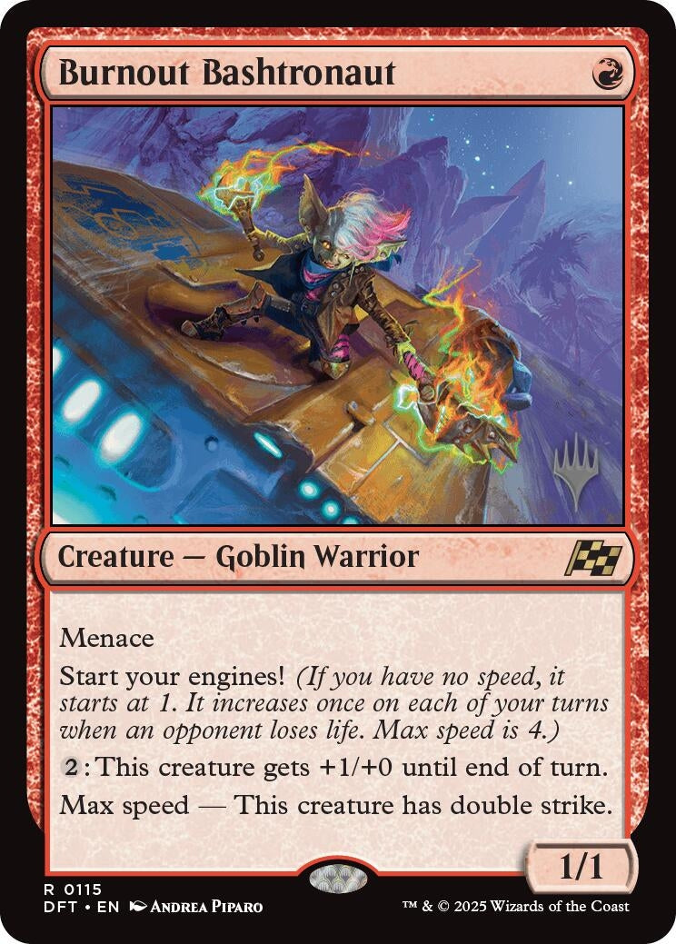 Image for Burnout Bashtronaut (115) [Aetherdrift] - Magic: The Gathering