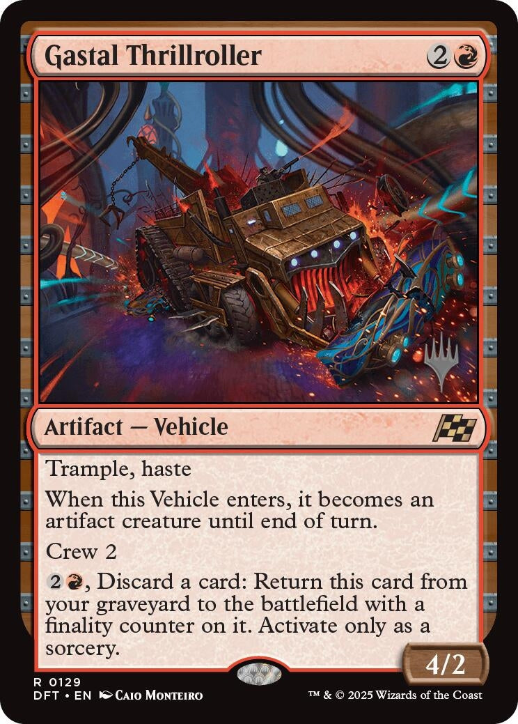 Image for Gastal Thrillroller (129) [Aetherdrift] - Magic: The Gathering