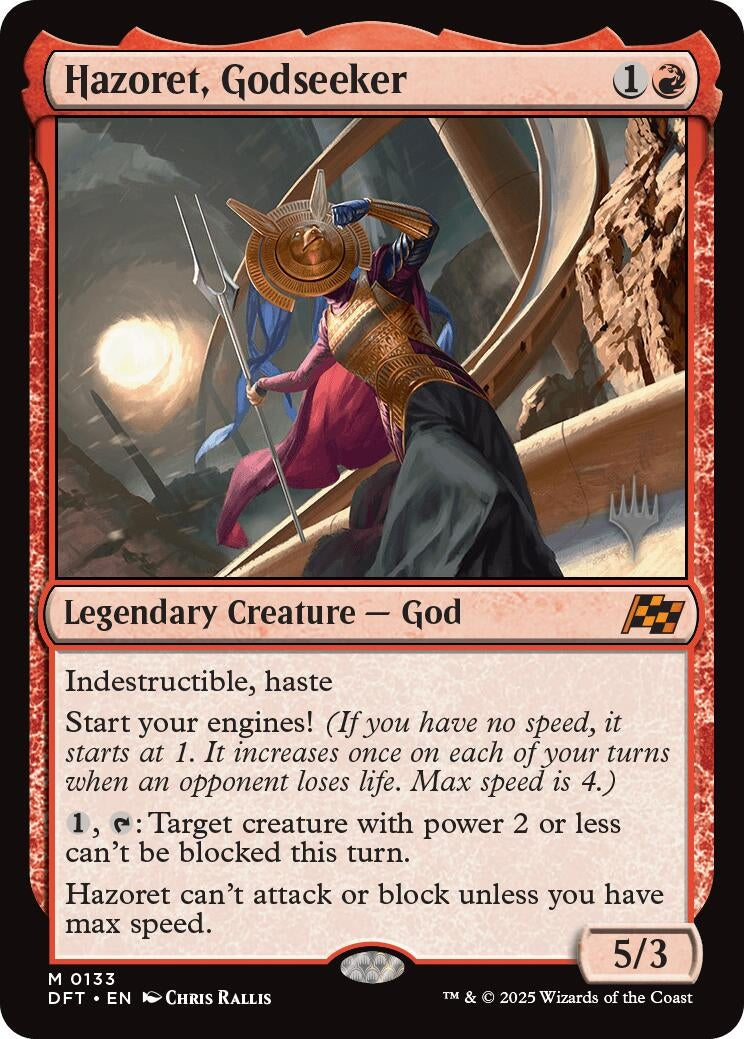 Image for Hazoret, Godseeker (133) [Aetherdrift] - Magic: The Gathering