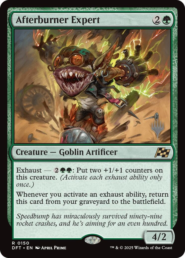 Image for Afterburner Expert (150) [Aetherdrift] - Magic: The Gathering