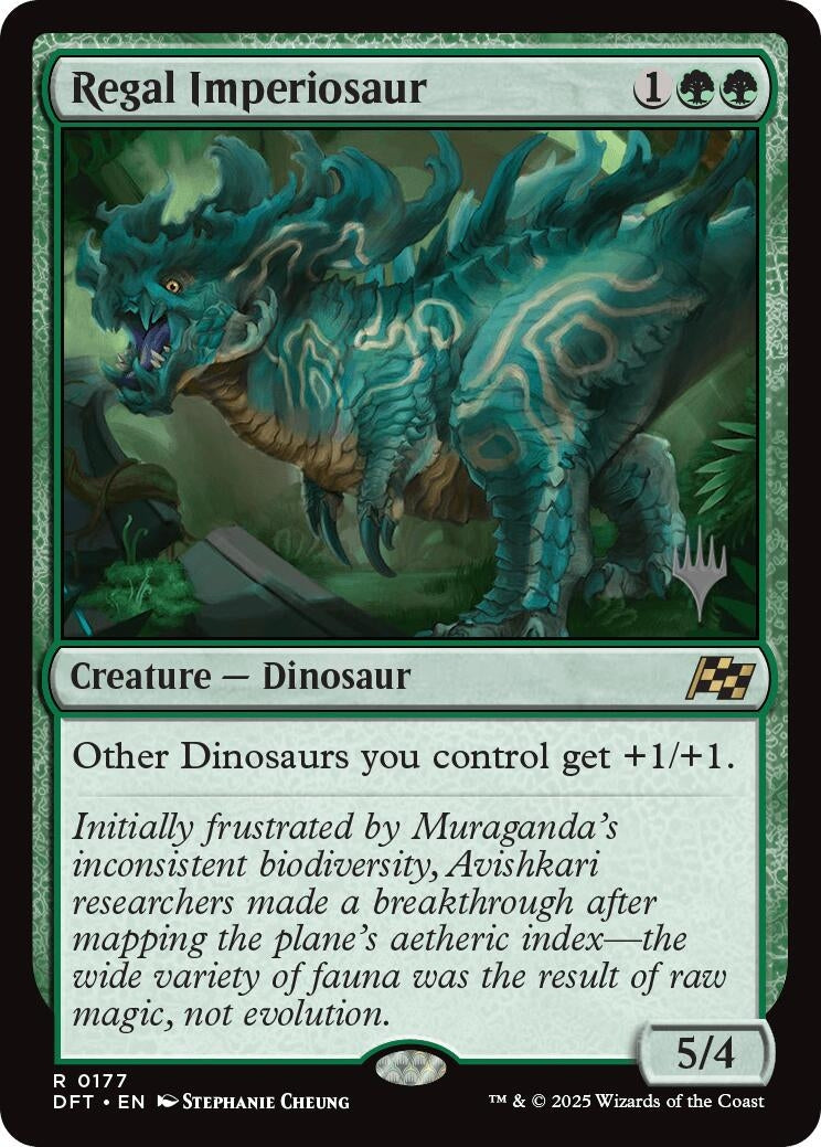 Image for Regal Imperiosaur (177) [Aetherdrift] - Magic: The Gathering