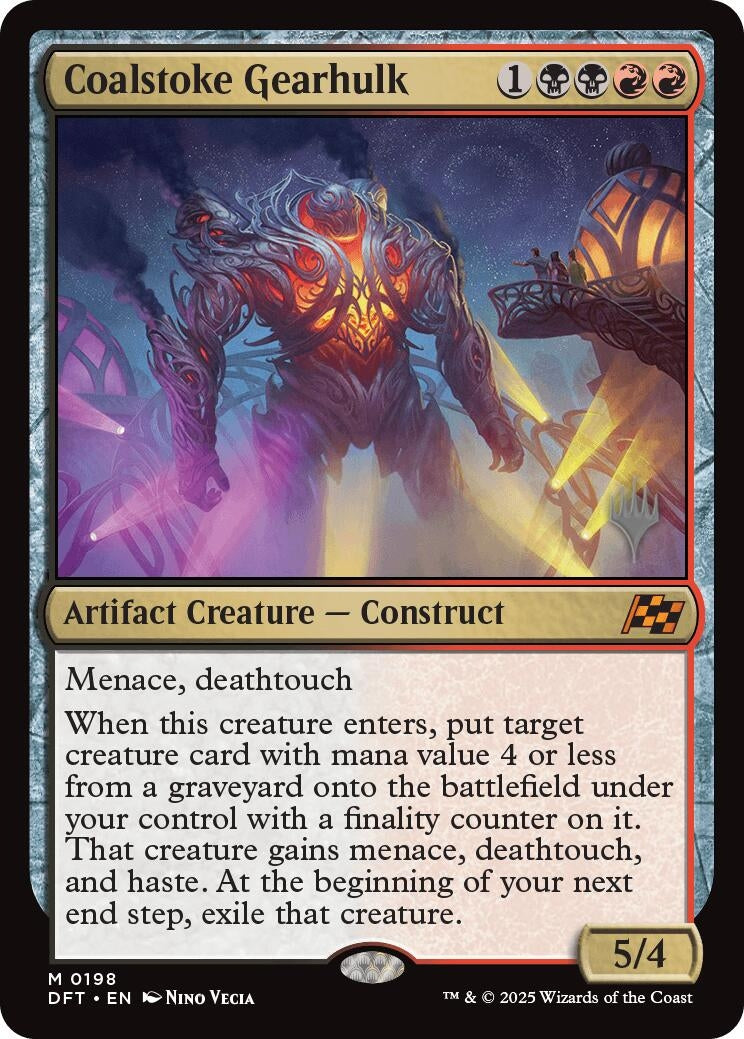 Image for Coalstoke Gearhulk (198) [Aetherdrift] - Magic: The Gathering