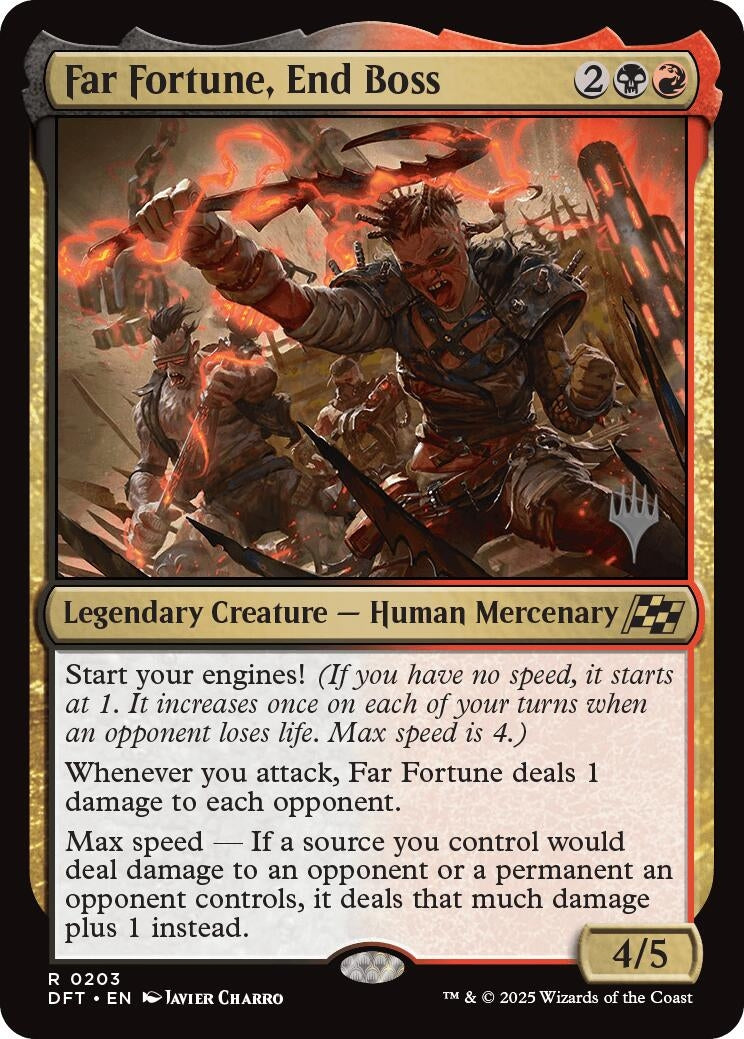Image for Far Fortune, End Boss (203) [Aetherdrift] - Magic: The Gathering
