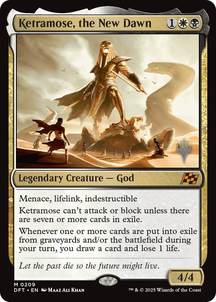 Image for Ketramose, the New Dawn (209) [Aetherdrift] - Magic: The Gathering