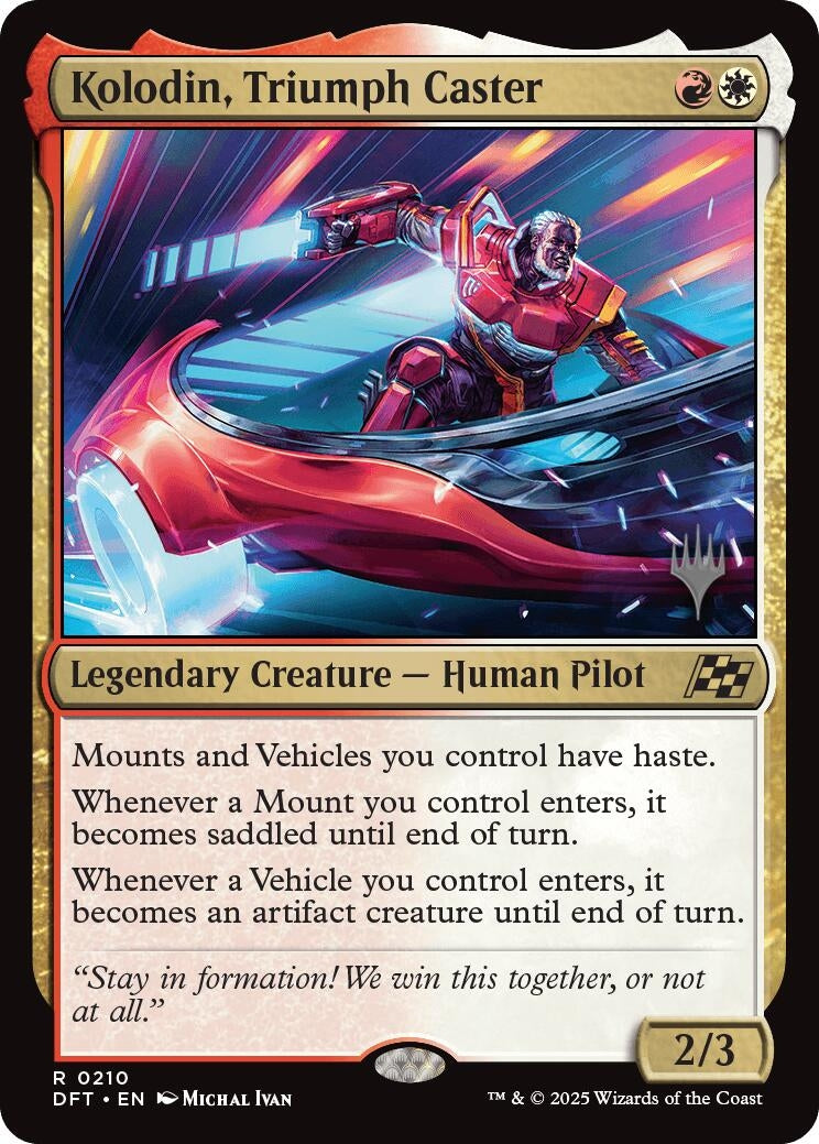 Image for Kolodin, Triumph Caster (210) [Aetherdrift] - Magic: The Gathering