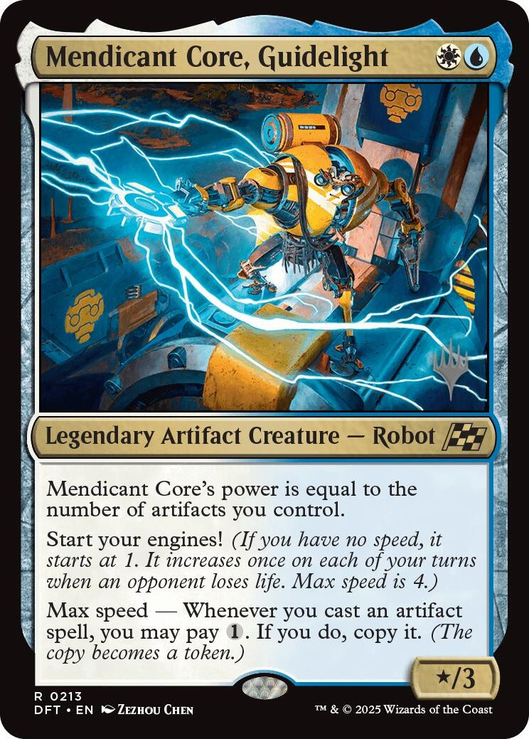 Image for Mendicant Core, Guidelight (213) [Aetherdrift] - Magic: The Gathering