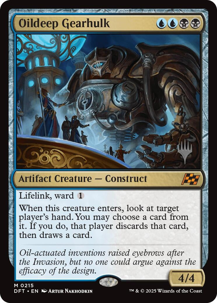 Oildeep Gearhulk (215) [Promo Pack: Aetherdrift]