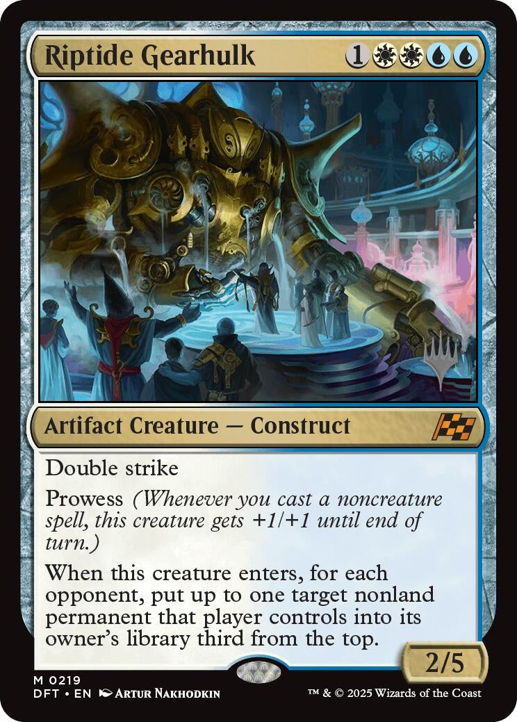 Image for Riptide Gearhulk (219) [Aetherdrift] - Magic: The Gathering