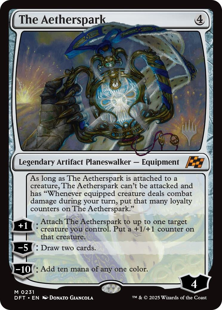 Image for The Aetherspark (231) [Aetherdrift] - Magic: The Gathering