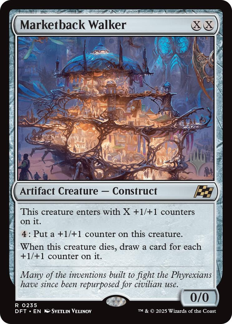 Image for Marketback Walker (235) [Aetherdrift] - Magic: The Gathering