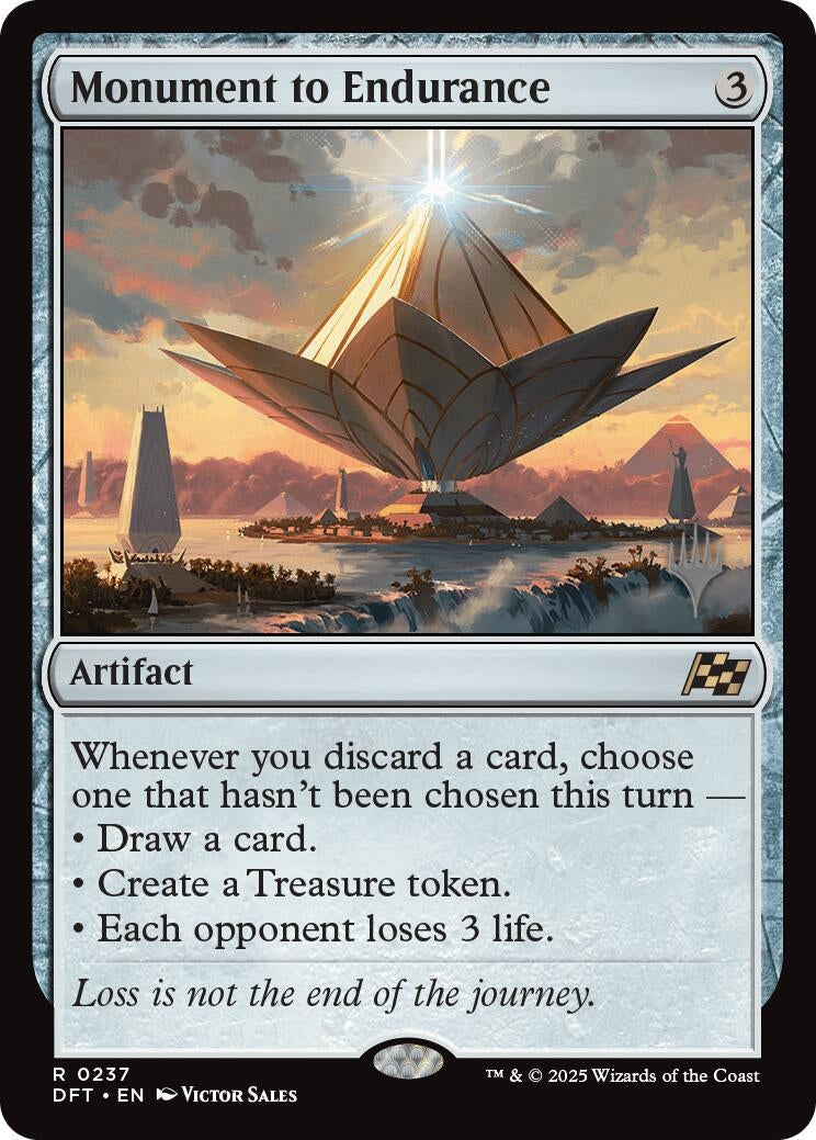 Image for Monument to Endurance (237) [Aetherdrift] - Magic: The Gathering