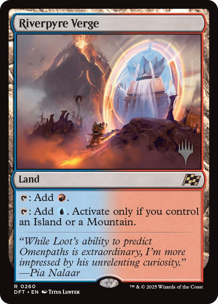 Image for Riverpyre Verge (260) [Aetherdrift] - Magic: The Gathering
