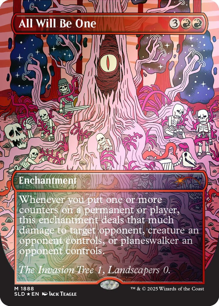 Image for All Will Be One (Rainbow Foil) (1888) [Secret Lair Drop Series] - Magic: The Gathering