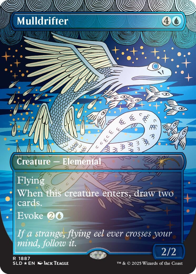Image for Mulldrifter (Rainbow Foil) (1887) [Secret Lair Drop Series] - Magic: The Gathering