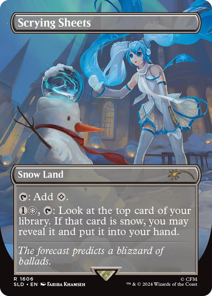 Image for Scrying Sheets (1606) [Secret Lair Drop Series] - Magic: The Gathering