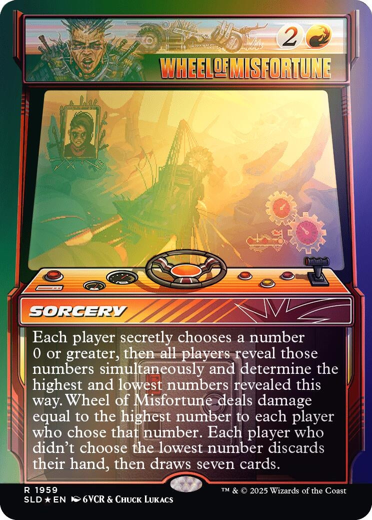 Image for Wheel of Misfortune (1959) (Rainbow Foil) (1959) [Secret Lair Drop Series] - Magic: The Gathering