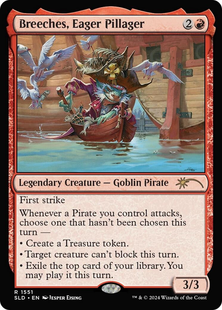 Image for Breeches, Eager Pillager (1551) [Secret Lair Drop Series] - Magic: The Gathering