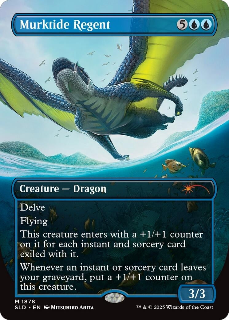 Image for Murktide Regent (1878) [Secret Lair Drop Series] - Magic: The Gathering