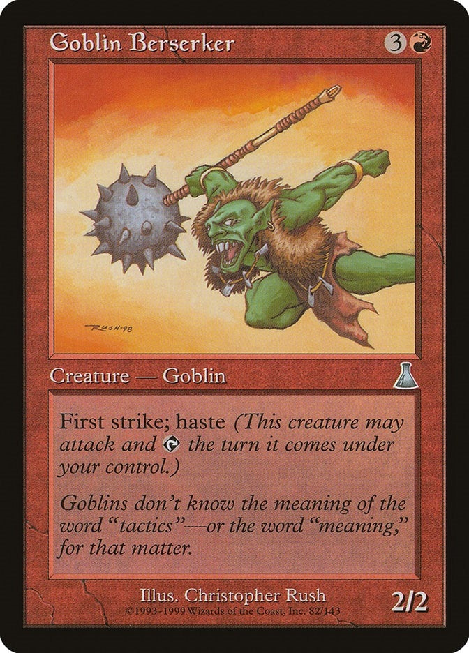 Goblin Berserker (82) [Urza's Destiny]