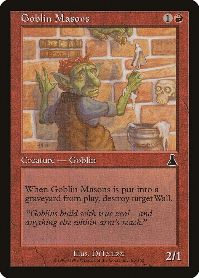 Image for Goblin Masons (86) [Urza's Destiny] - Magic: The Gathering